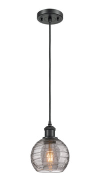 Ballston Mini Pendant Antique Brass Finish