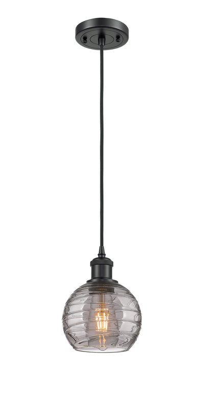 Ballston Mini Pendant Antique Brass Finish