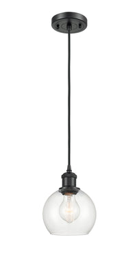 Ballston Mini Pendant Antique Brass Finish