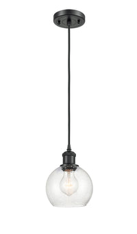 Ballston Mini Pendant Antique Brass Finish