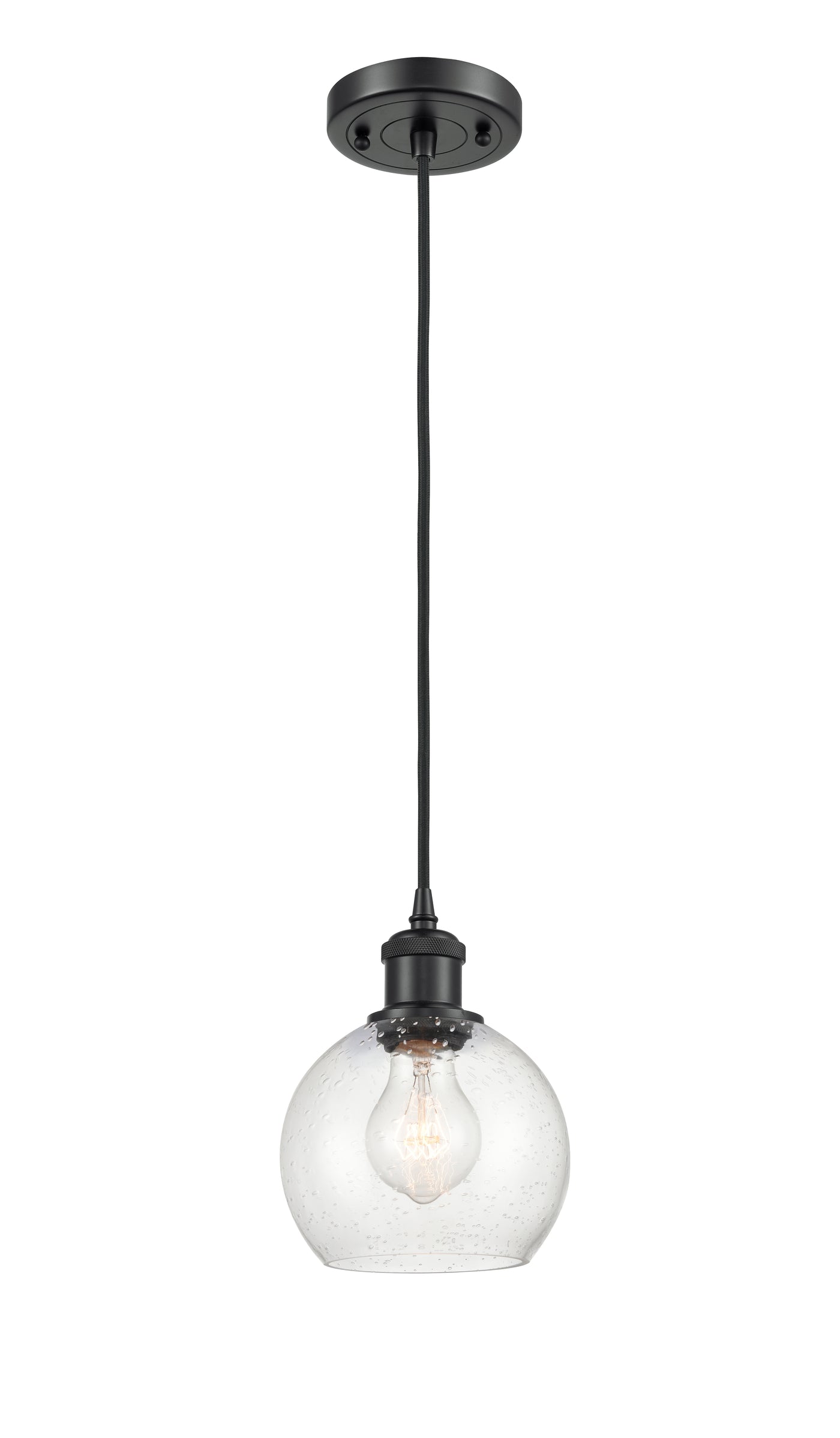 Ballston Mini Pendant Antique Brass Finish