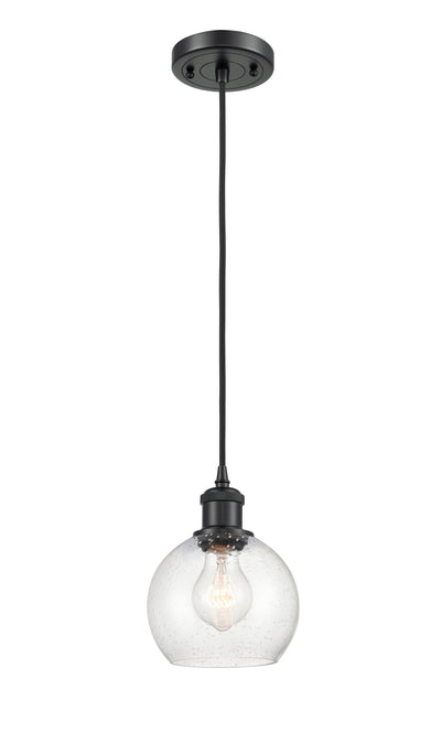 Ballston Mini Pendant Antique Brass Finish