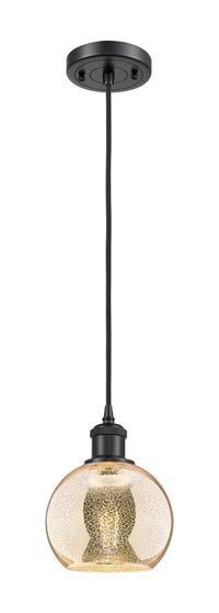 Ballston Mini Pendant Antique Brass Finish
