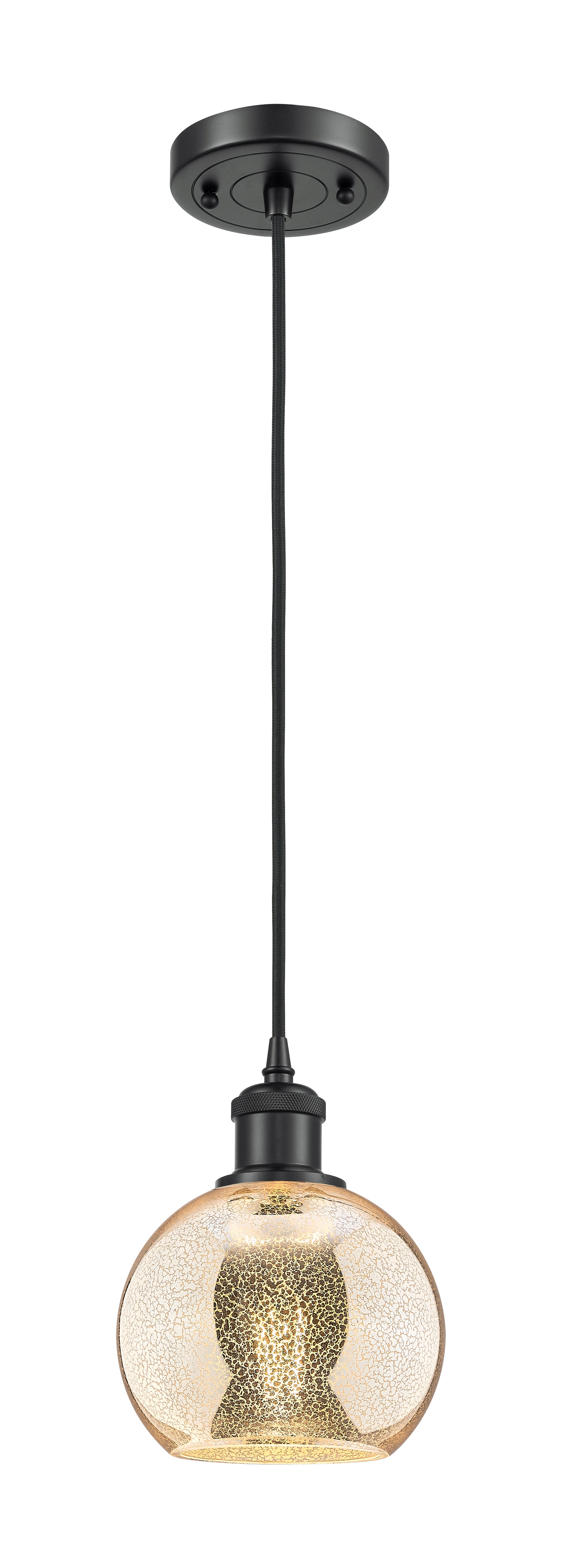 Ballston Mini Pendant Antique Brass Finish