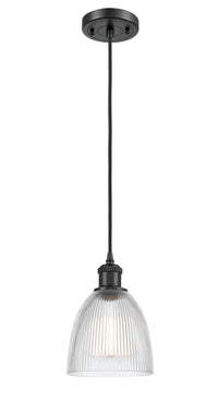 Ballston Mini Pendant Antique Brass 6 Inch