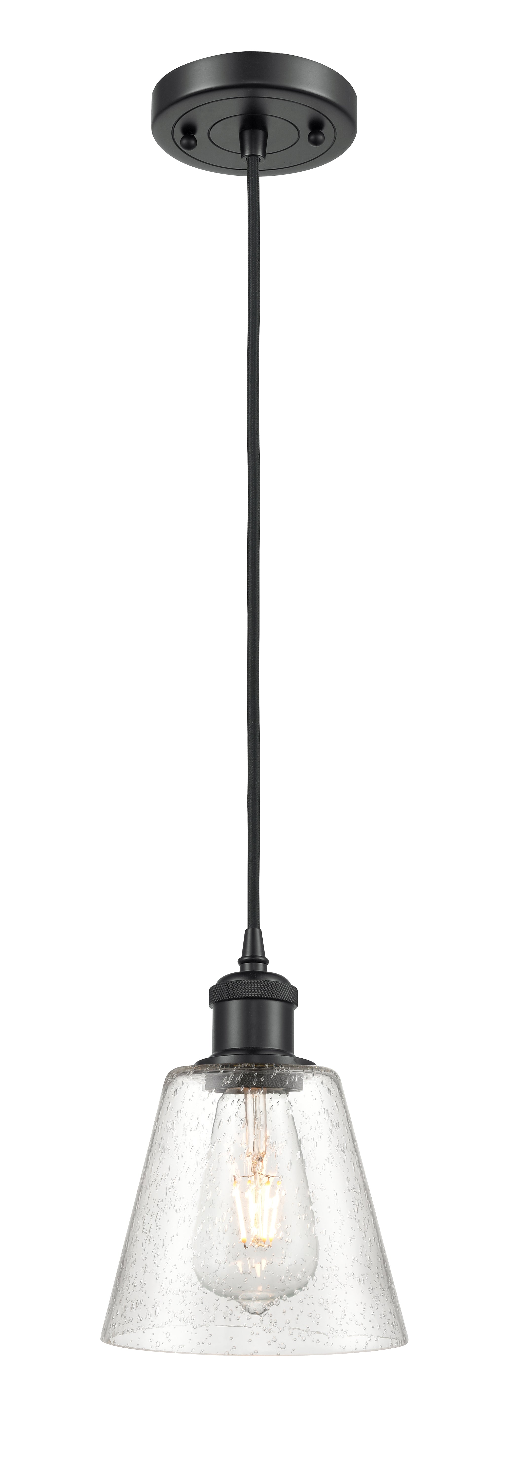 Ballston Mini Pendant Antique Brass Finish
