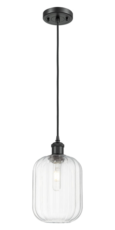 Ballston Mini Pendant Antique Brass Finish