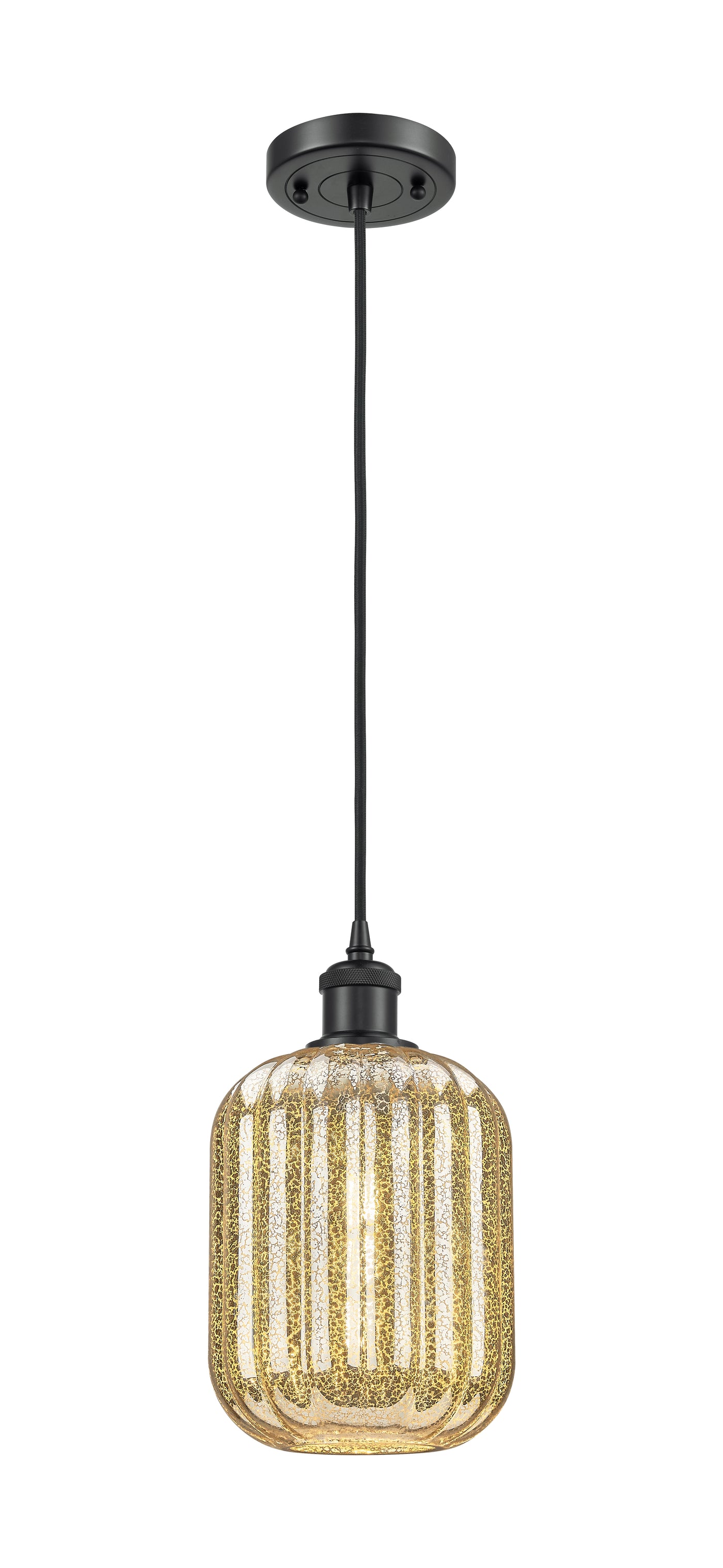 Ballston Mini Pendant Antique Brass Finish