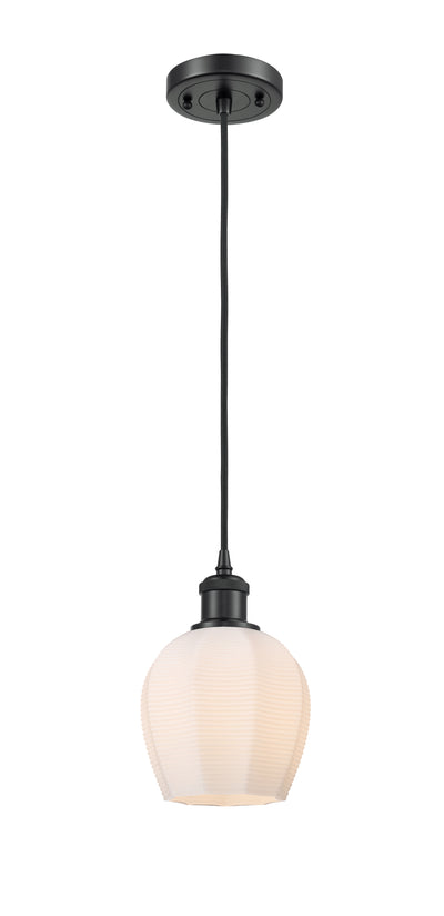 Ballston Mini Pendant Antique Brass Finish
