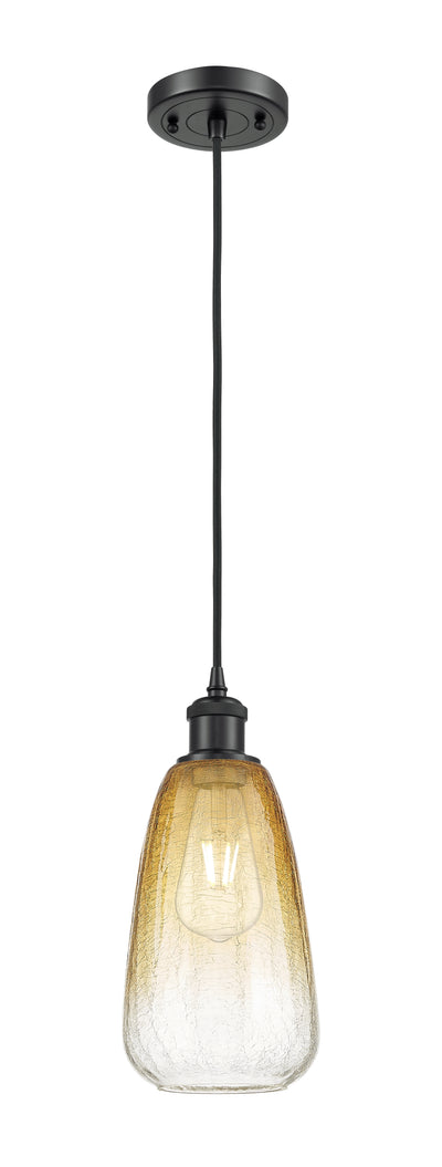 Ballston Mini Pendant Antique Brass 6 Inch