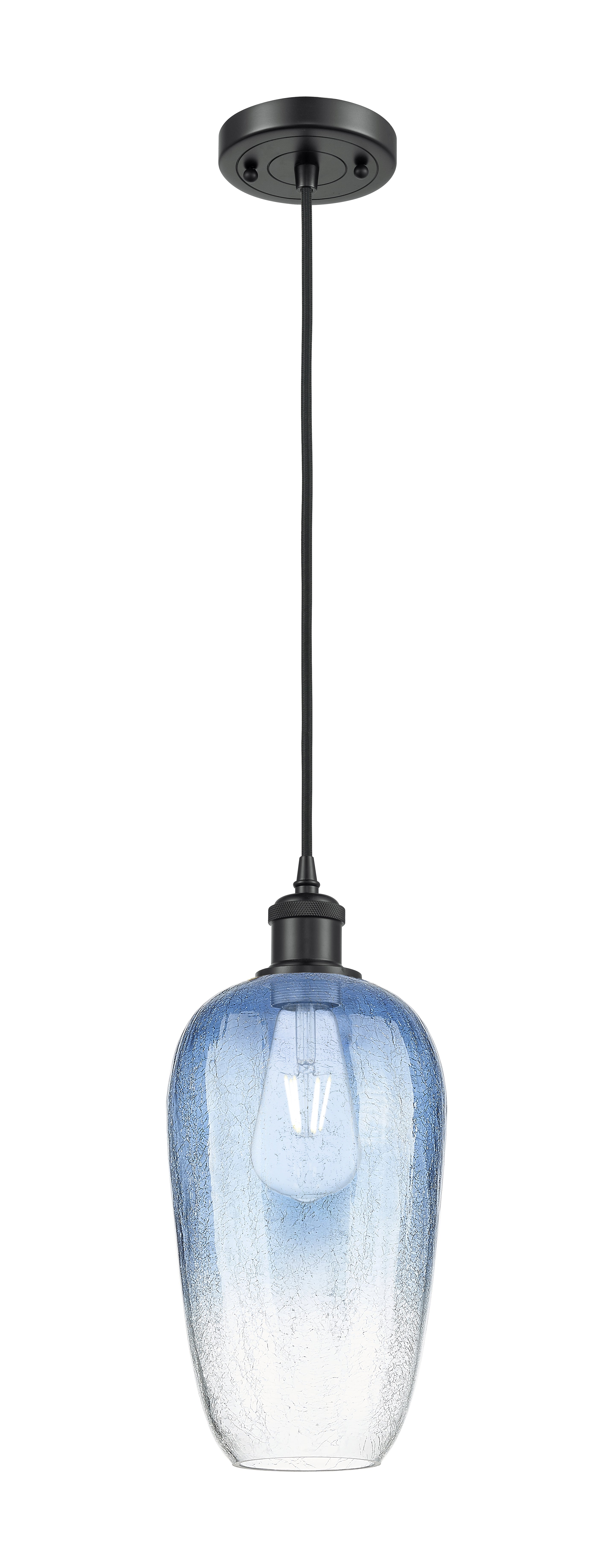Ballston Mini Pendant Antique Brass 7 Inch