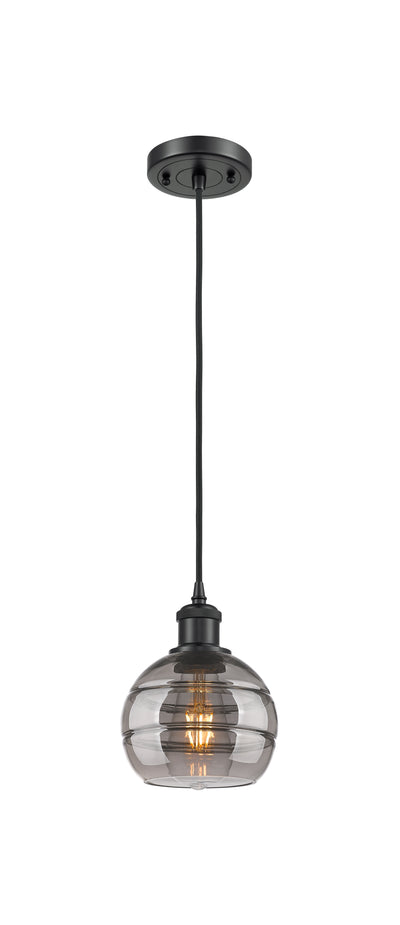 Ballston Mini Pendant Antique Brass Finish