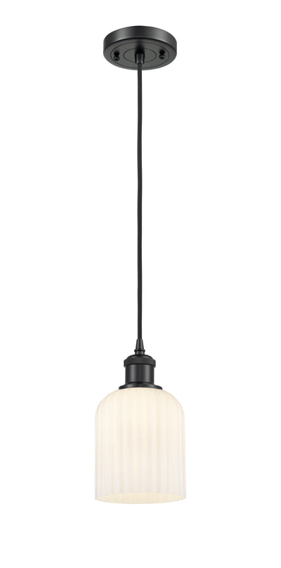 Ballston Mini Pendant Antique Brass Finish