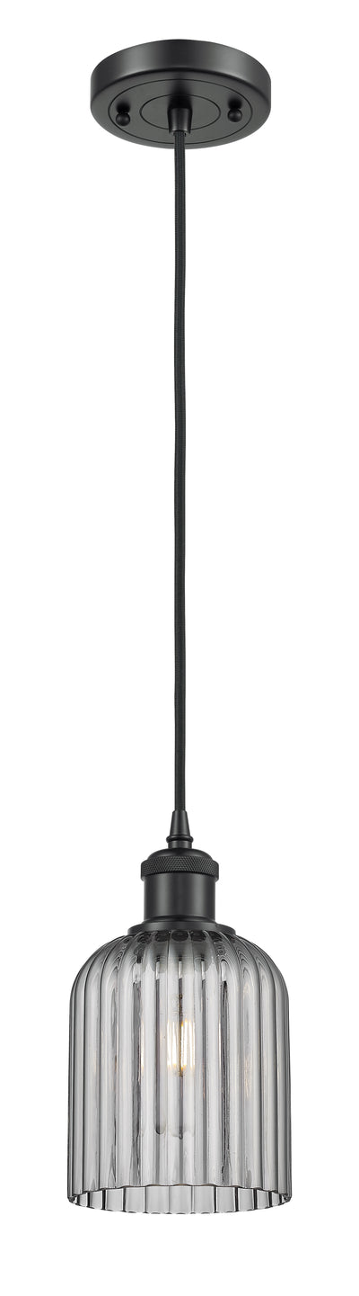 Ballston Mini Pendant Antique Brass Finish
