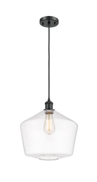 Ballston Mini Pendant Antique Brass 12 Inch