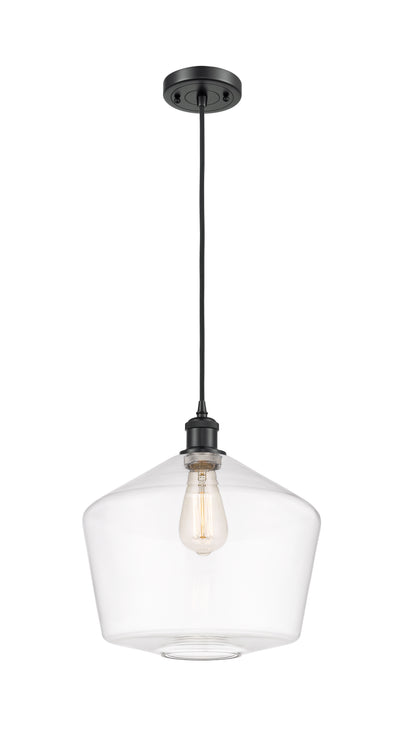 Ballston Mini Pendant Antique Brass 12 Inch