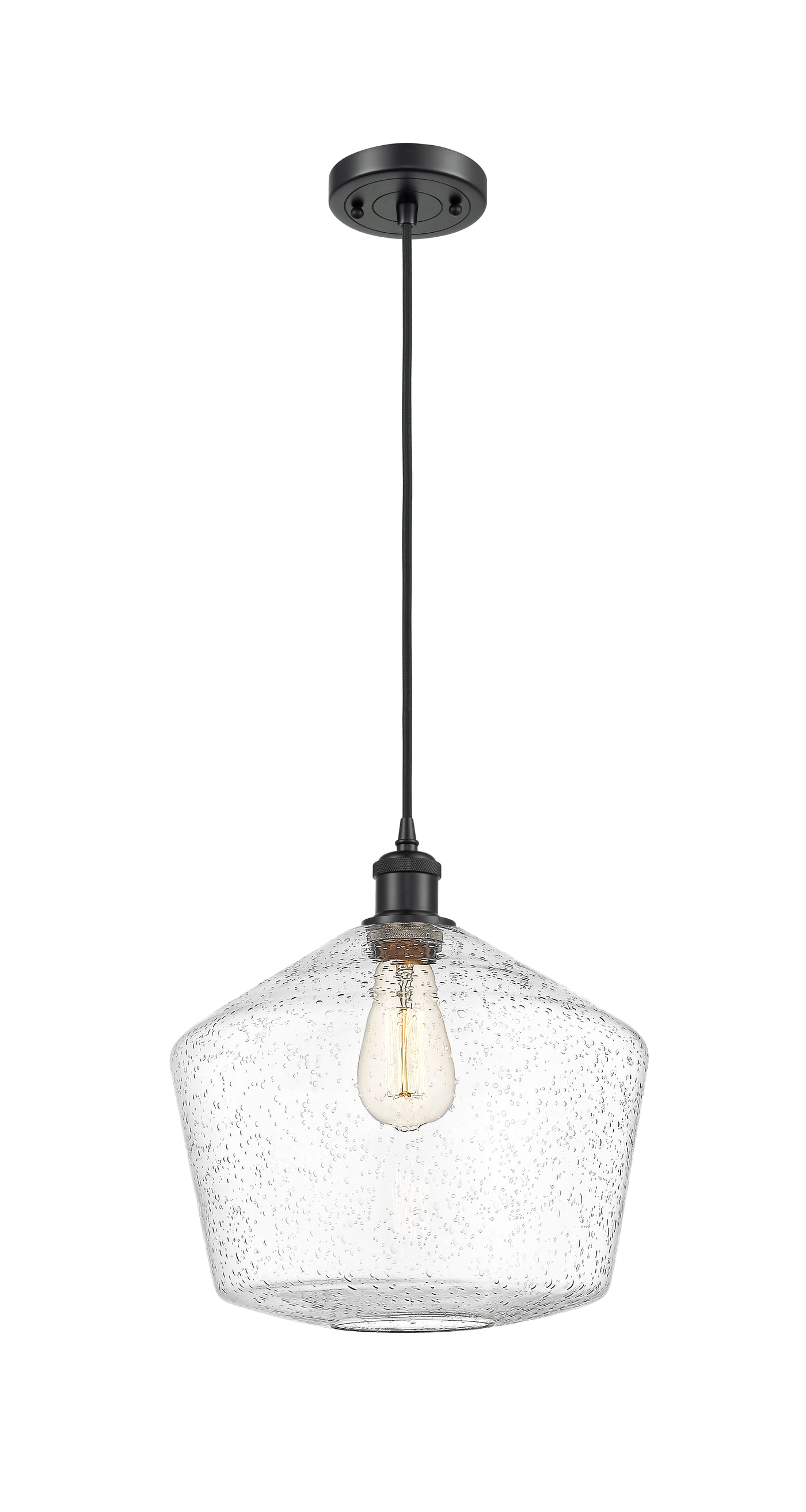 Ballston Mini Pendant Antique Brass 12 Inch