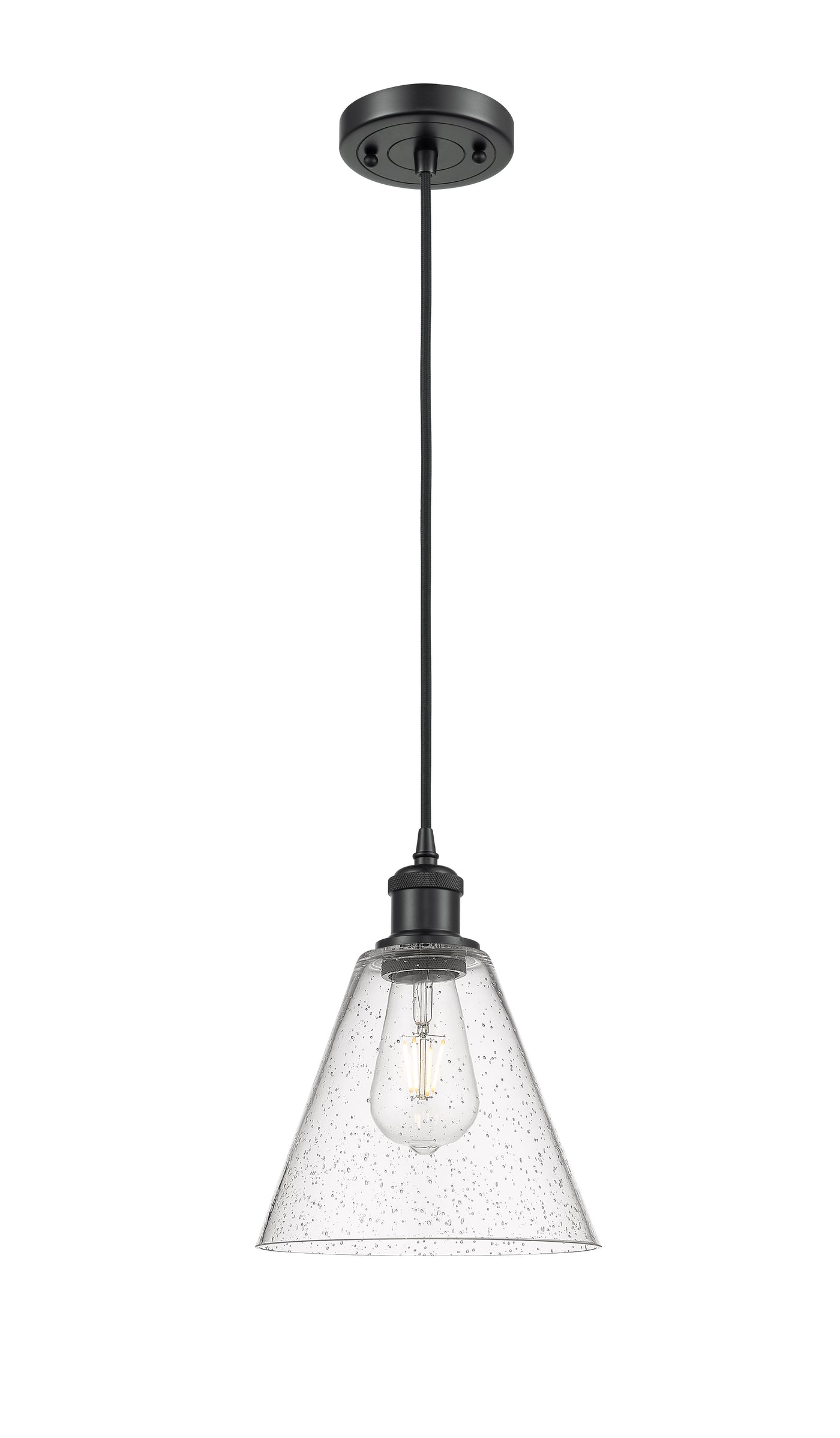 Ballston Mini Pendant Antique Brass Glass
