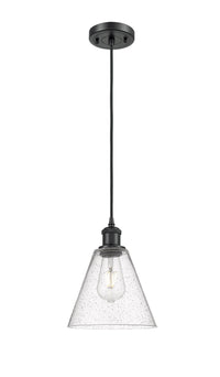 Ballston Mini Pendant 8 Inch Antique Brass
