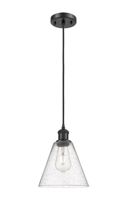 Ballston Mini Pendant 8 Inch Antique Brass