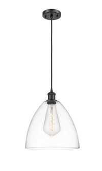 Ballston Mini Pendant Antique Brass Finish