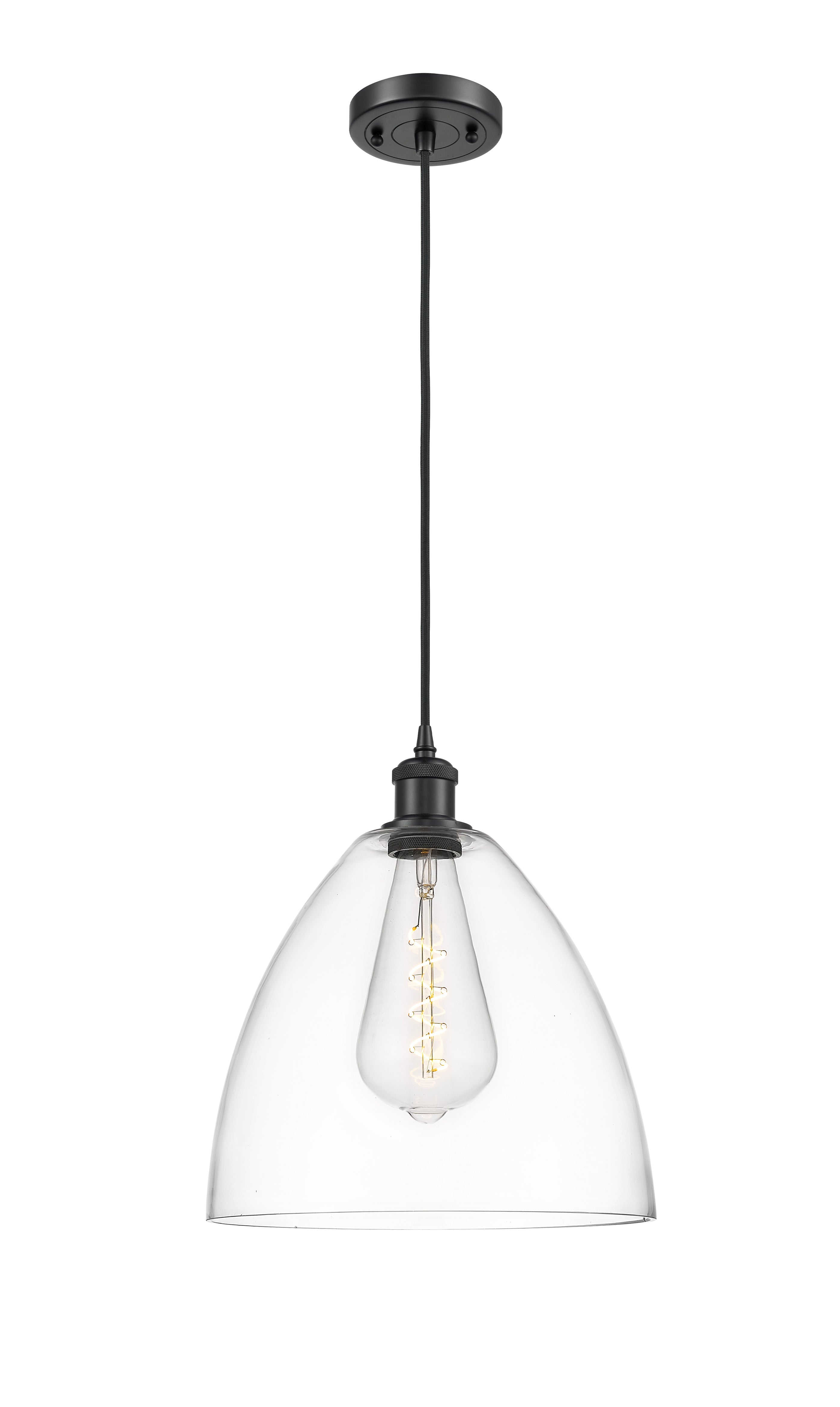 Ballston Mini Pendant Antique Brass Finish