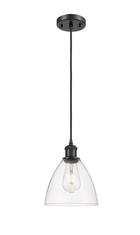 Ballston Mini Pendant Antique Brass Finish