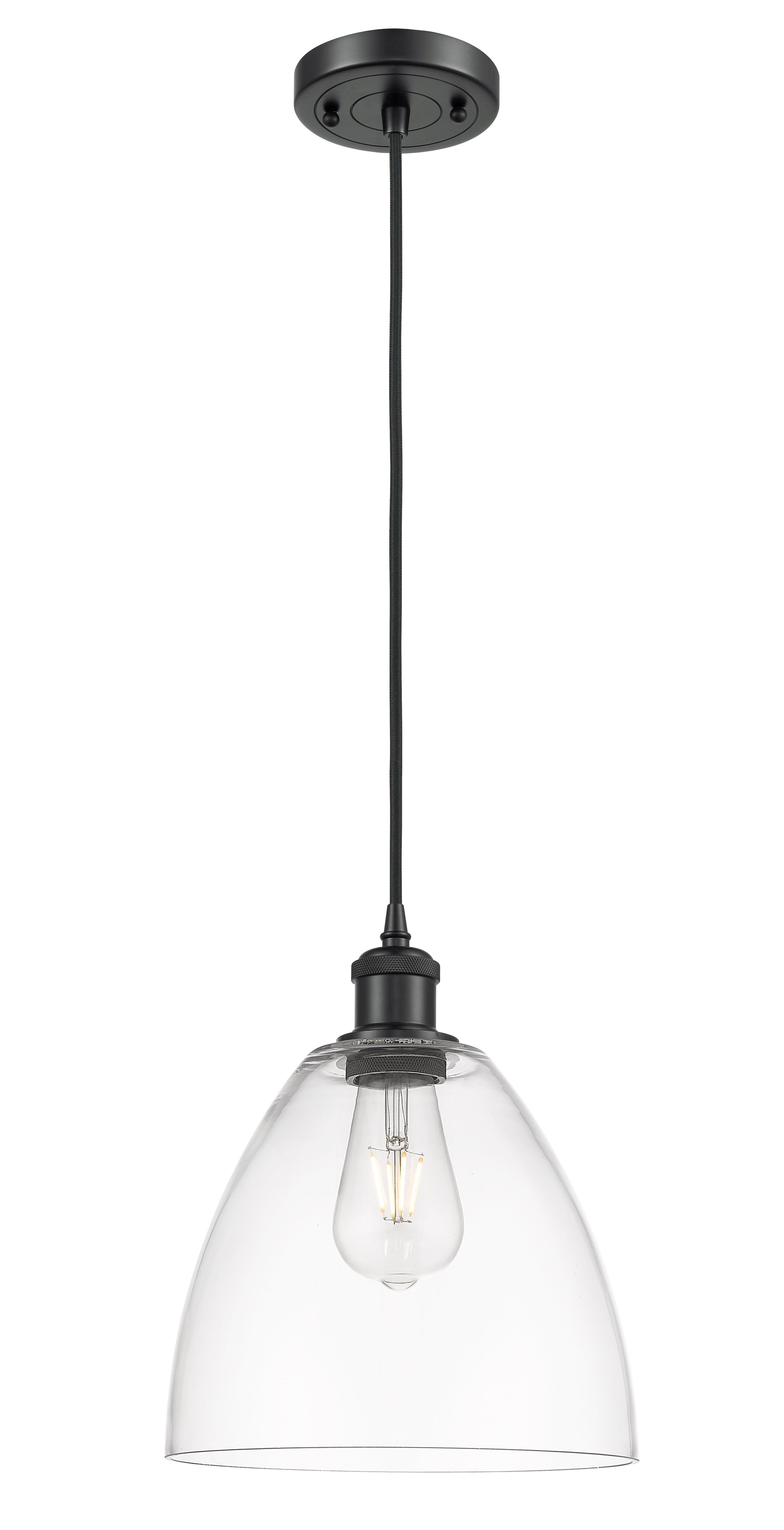 Ballston Mini Pendant Antique Brass Finish