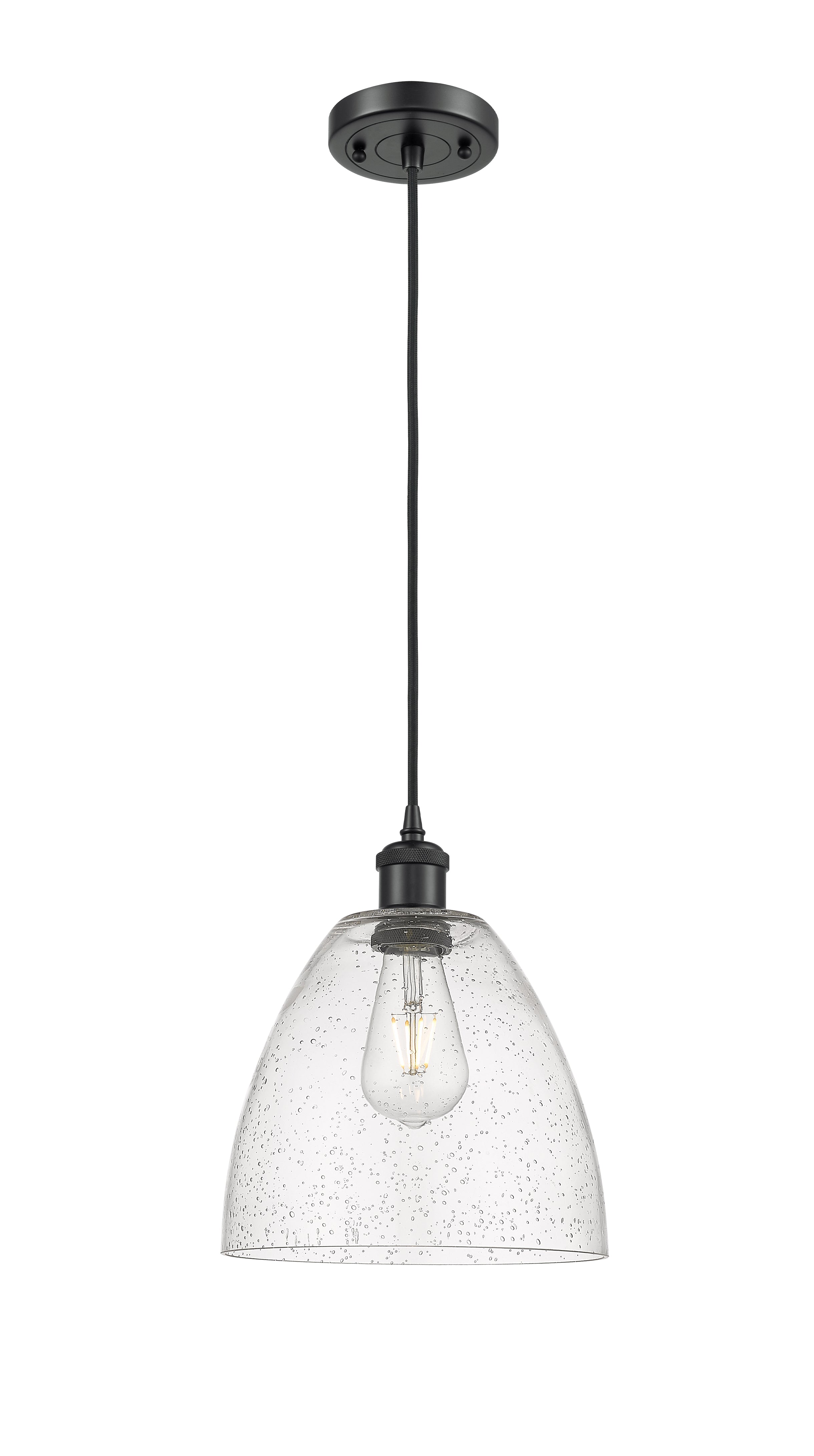 Ballston Mini Pendant Antique Brass Finish