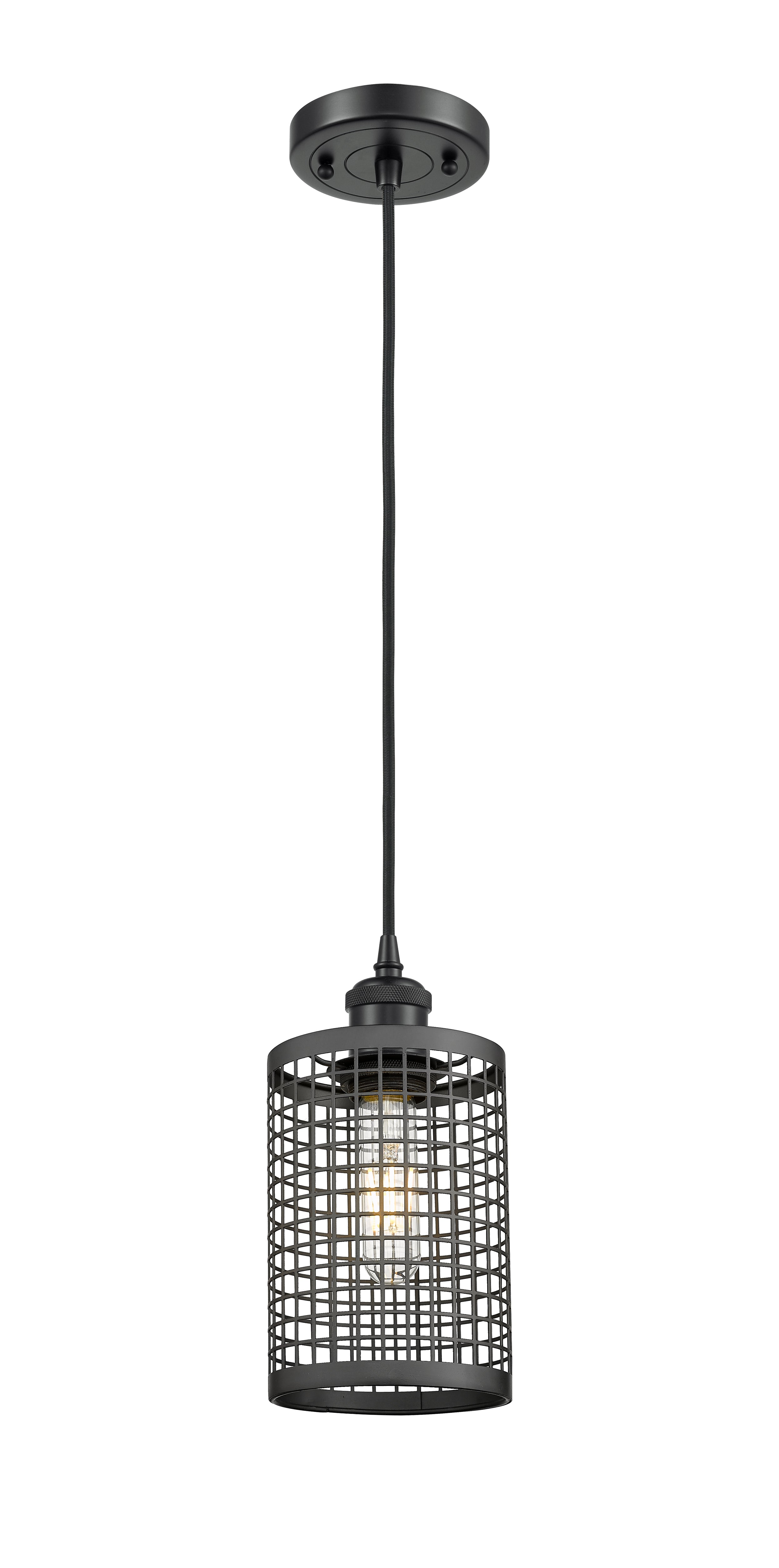 Ballston Mini Pendant Antique Brass Finish