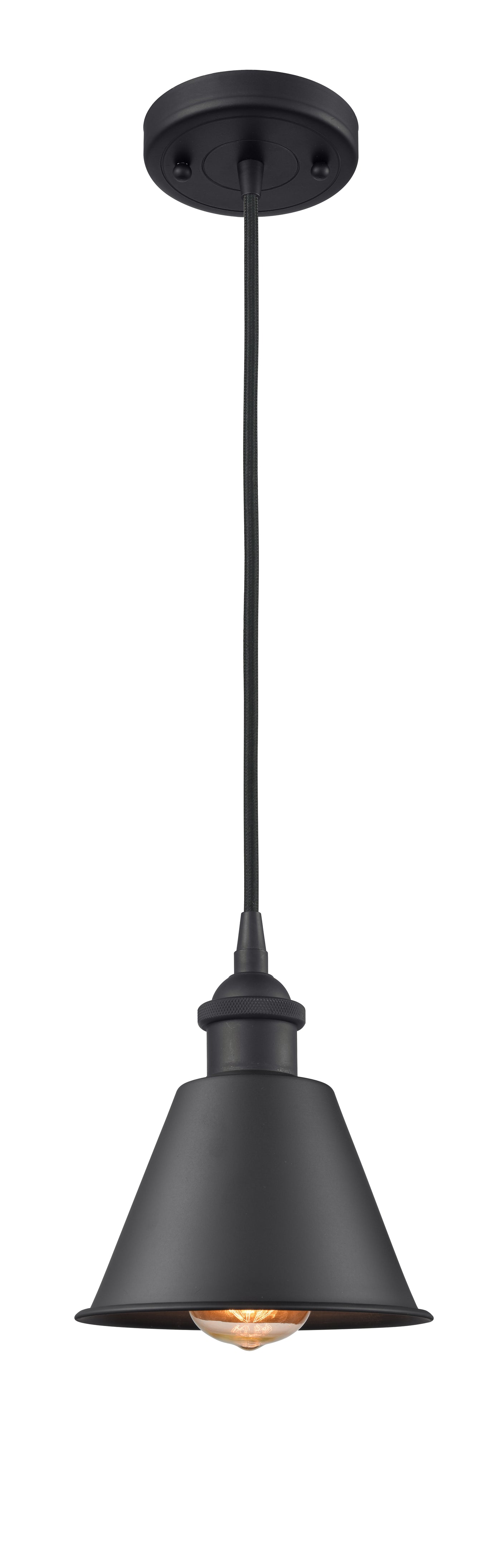 Ballston Mini Pendant Antique Brass Finish