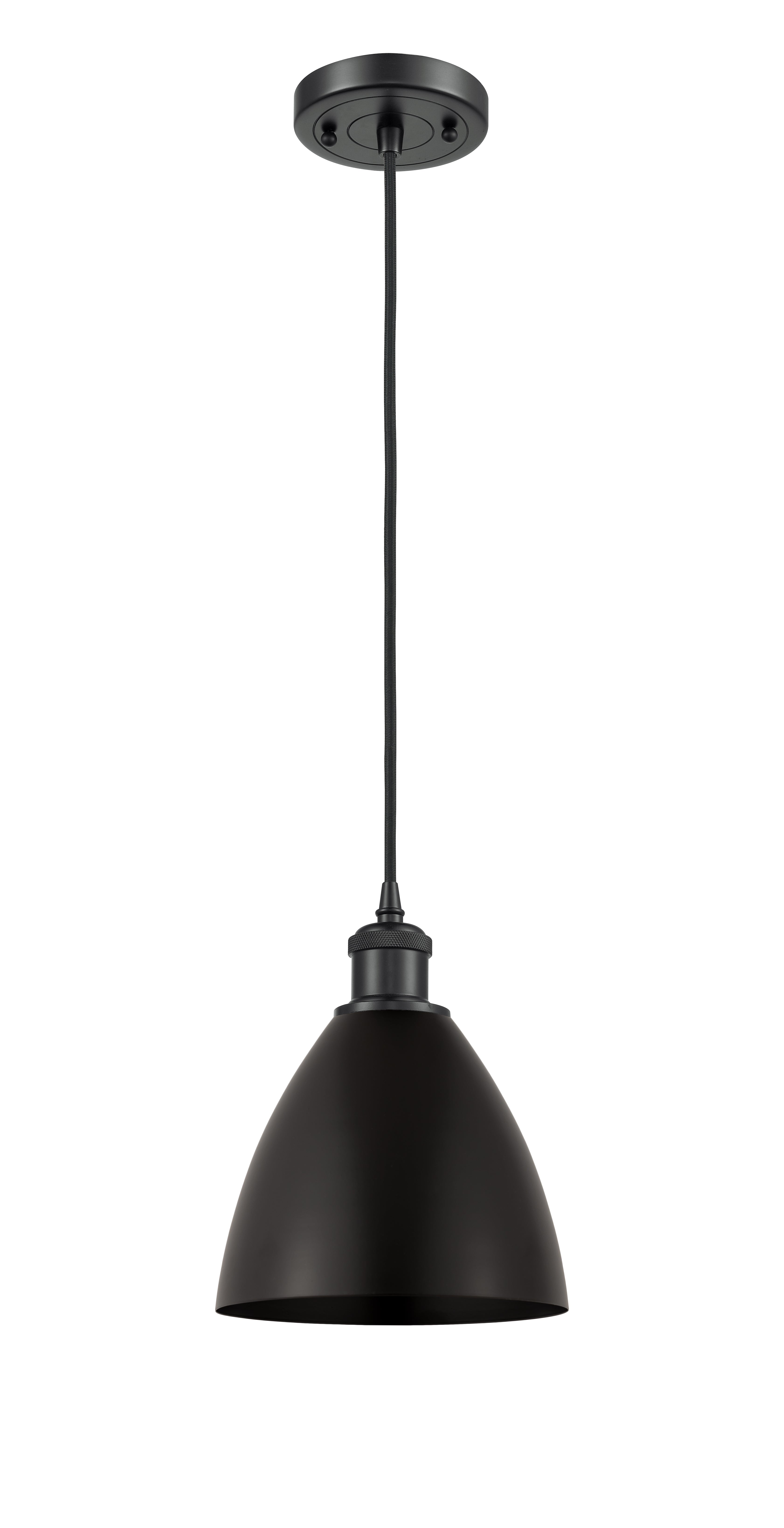 Ballston Mini Pendant Antique Brass Eight