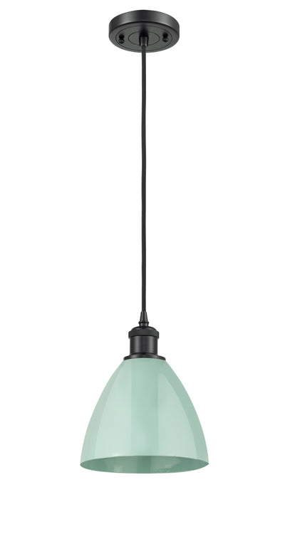 Ballston Mini Pendant Antique Brass Finish