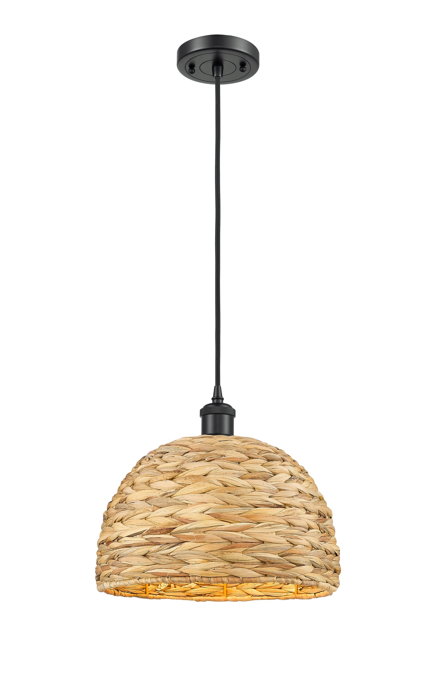 Ballston Mini Pendant Antique Brass 12 Inch