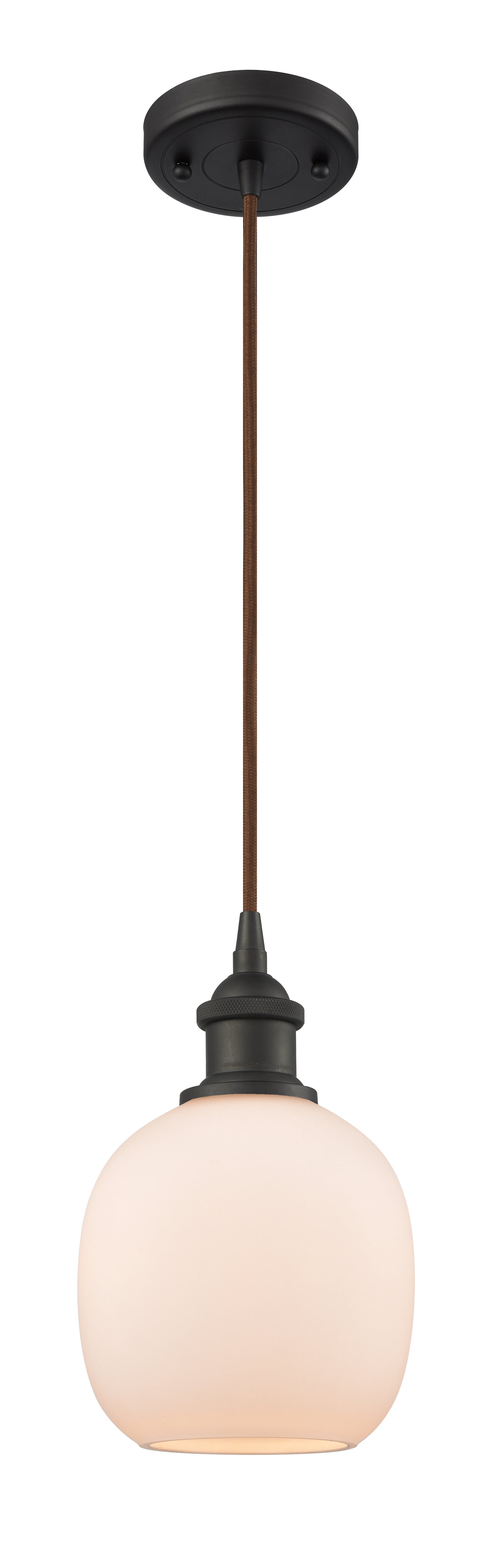 Ballston Mini Pendant Antique Brass Finish