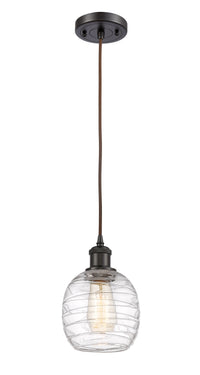 Ballston Mini Pendant Antique Brass Finish