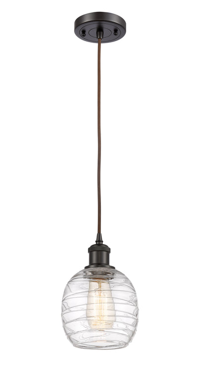 Ballston Mini Pendant Antique Brass Finish