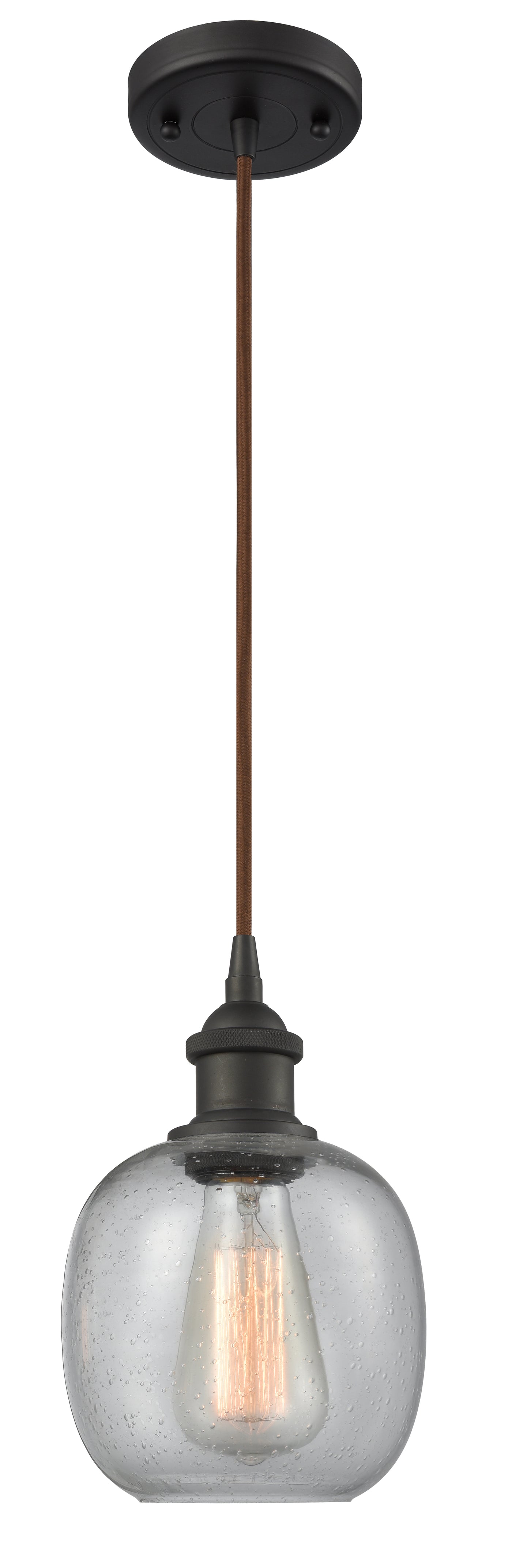 Ballston Mini Pendant Antique Brass Finish