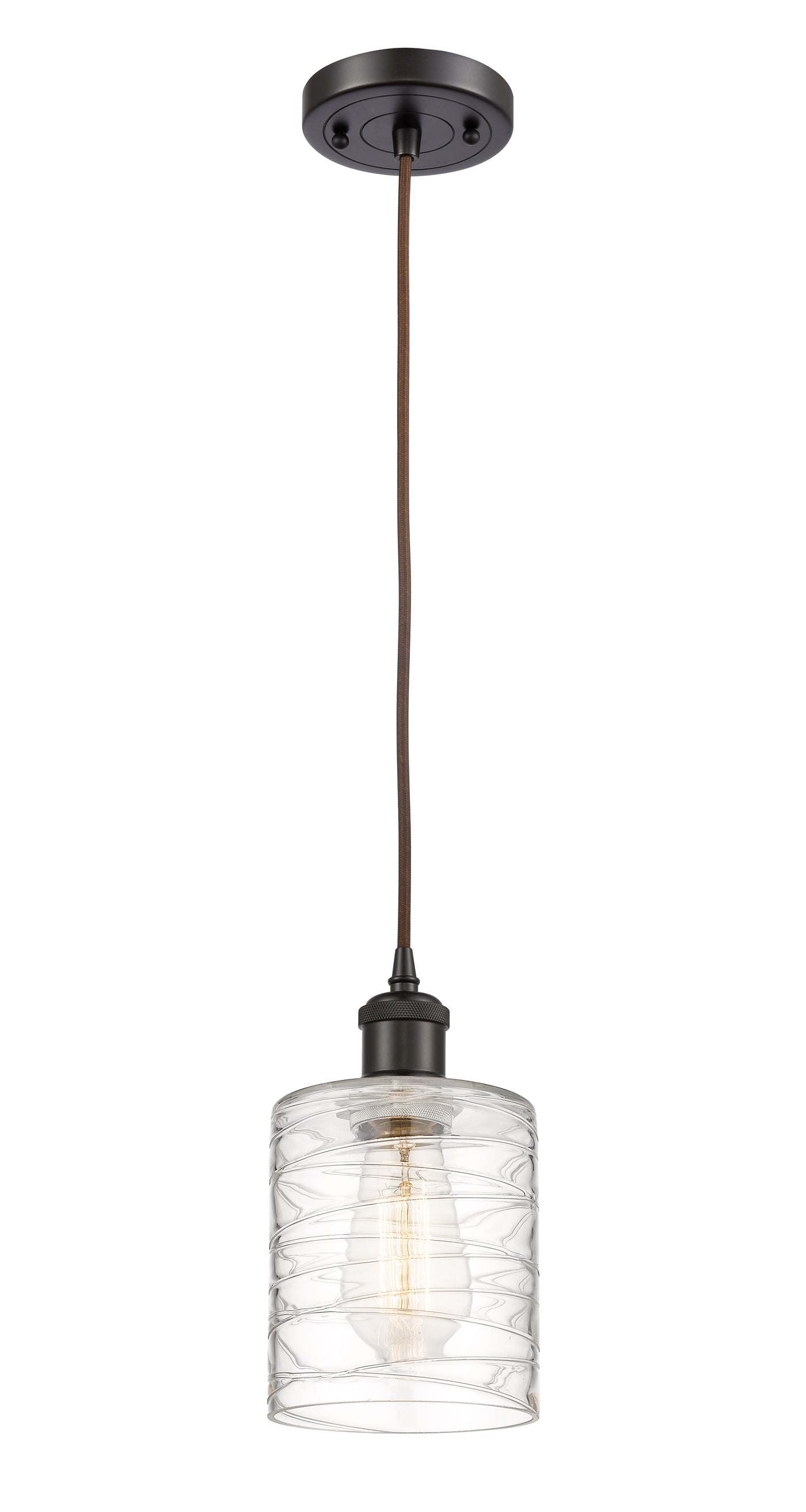 Ballston Mini Pendant Antique Brass Finish