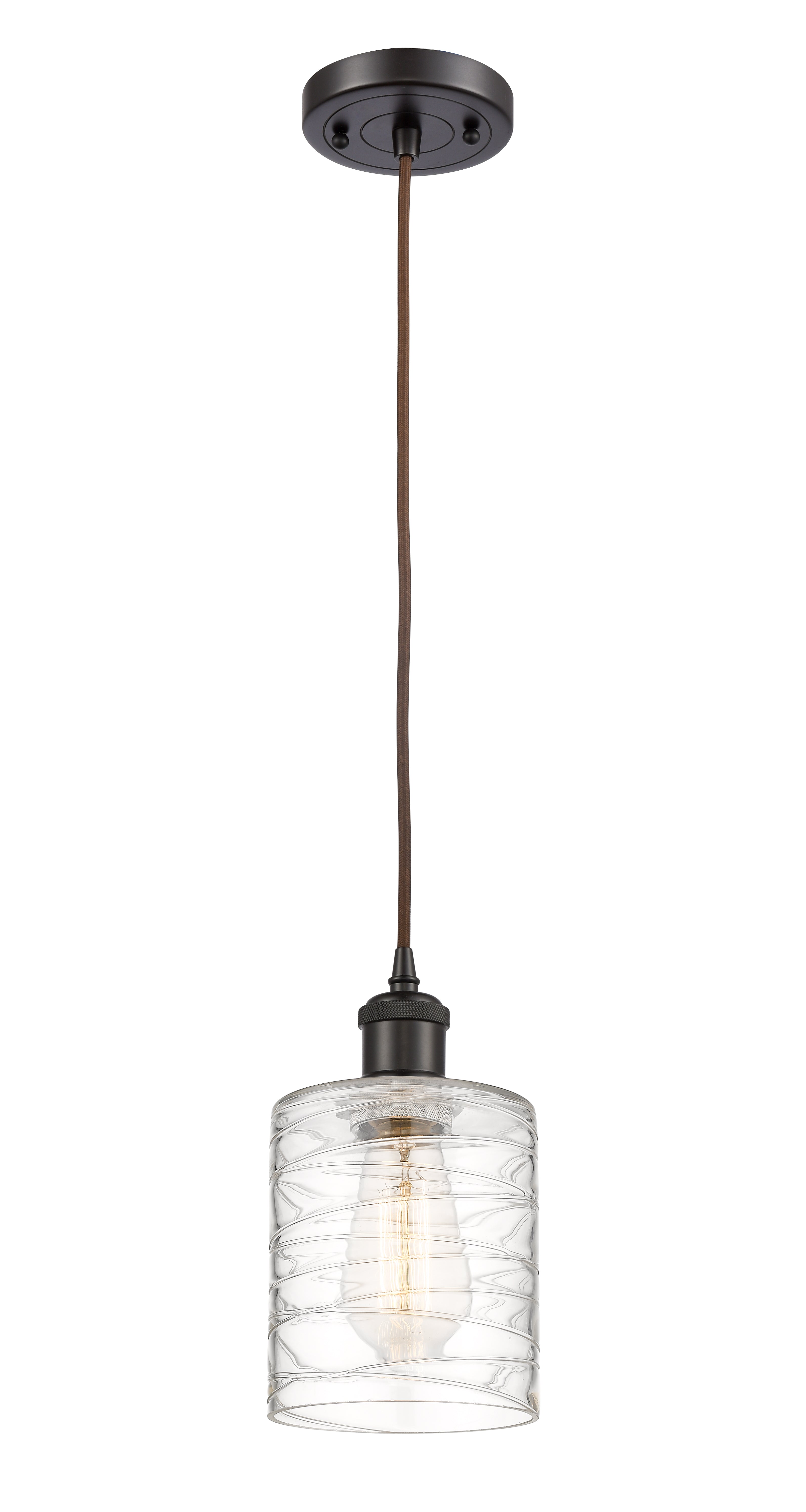 Ballston Mini Pendant Antique Brass Finish