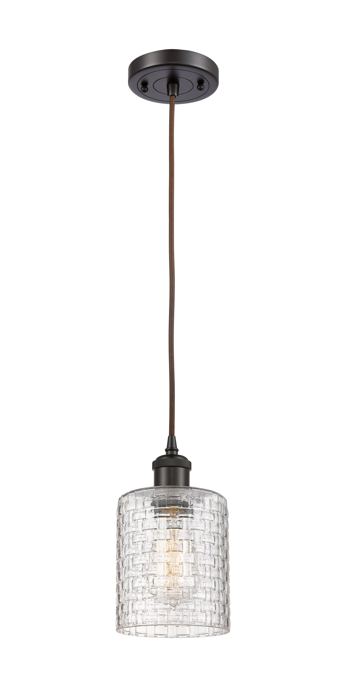 Ballston Mini Pendant 5 Inch Antique Brass