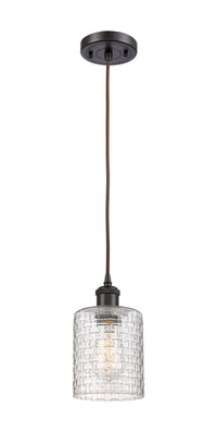 Ballston Mini Pendant 5 Inch Antique Brass