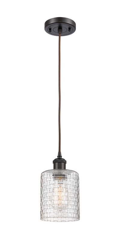 Ballston Mini Pendant 5 Inch Antique Brass