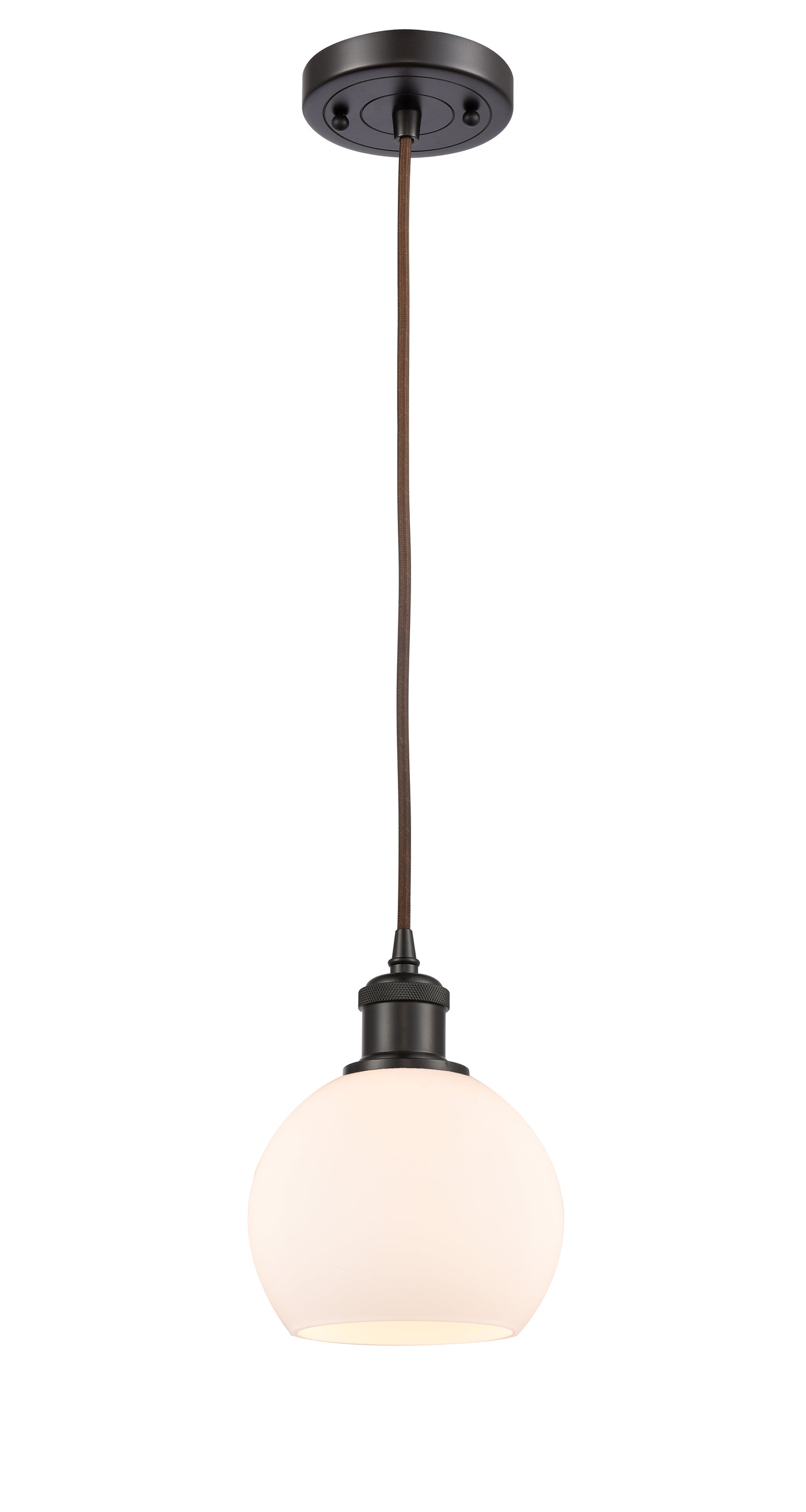 Ballston Mini Pendant Antique Brass Finish
