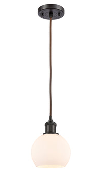 Ballston Mini Pendant Antique Brass Finish