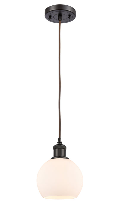 Ballston Mini Pendant Antique Brass Finish