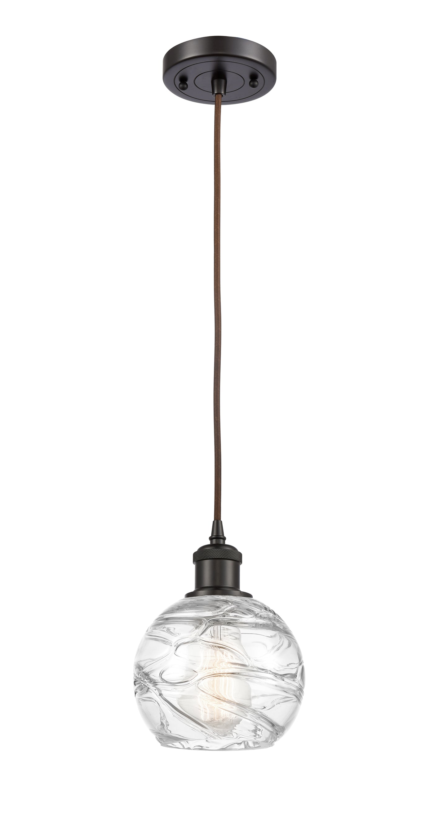 Ballston Mini Pendant Antique Brass Finish