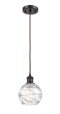 Ballston Mini Pendant Antique Brass Finish
