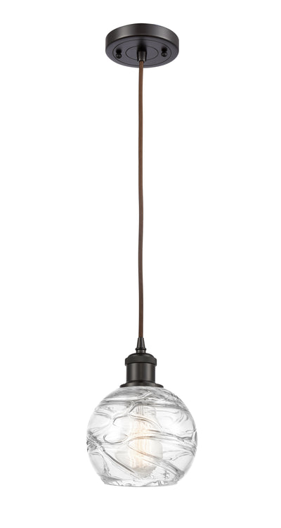 Ballston Mini Pendant Antique Brass Finish