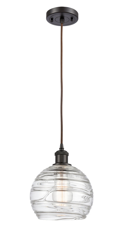 Ballston Mini Pendant Antique Brass Finish